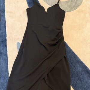 Elegant Black Women's Dress